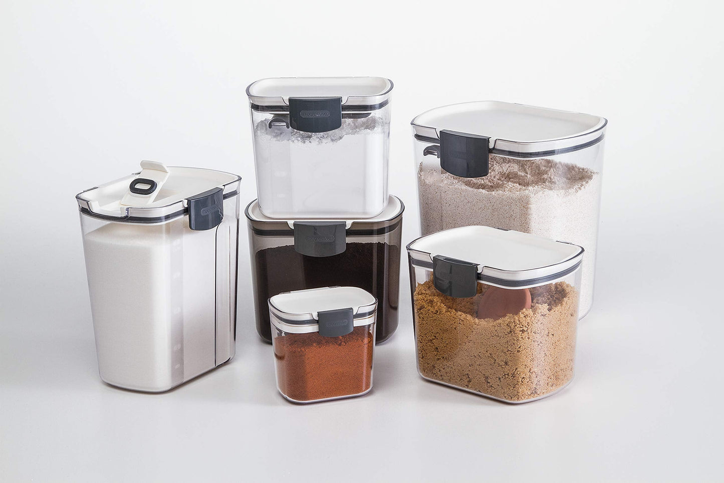 ProKeeper Sugar & Flour Storage Container – 1 Piece, Clear, Airtight Seal for Freshness