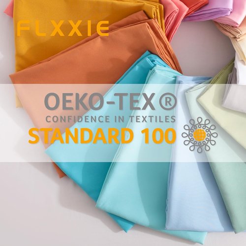 FLXXIE King Pillow Cases - Soft Microfiber Covers, Wrinkle & Stain Resistant, 20x36, Burnt Orange - Set of 2