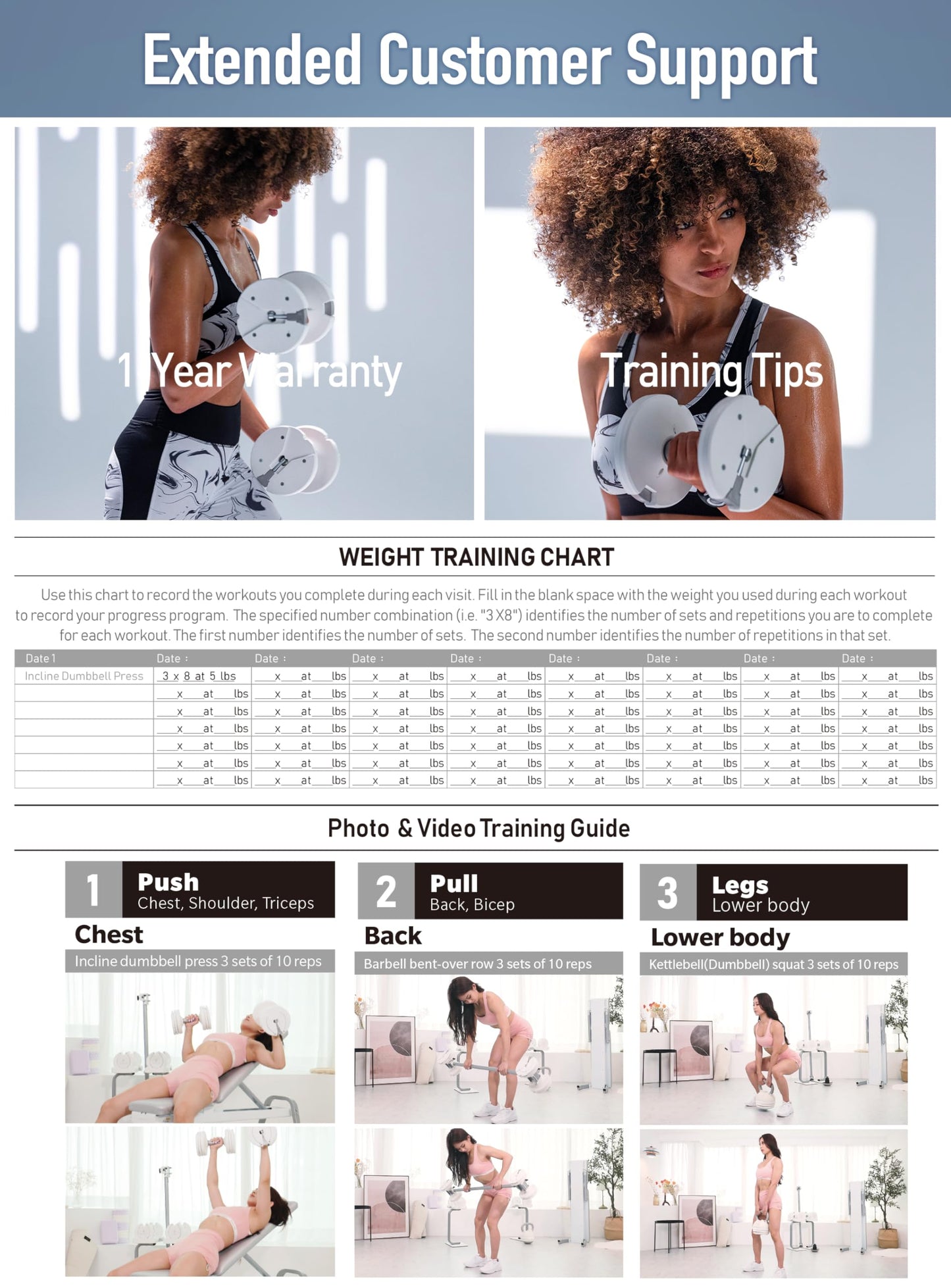 BYZOOM FITNESS Pure Series Adjustable Dumbbell - 12.5/25/27.5/75lb - ONE UNIT OR PAIR(check QTY before purchase) - 5-in-1/ 10-in-1 / 21-in-1 Flexible Hand Weights for Home Gym, Strength Training & Fitness Workouts, White OR Black
