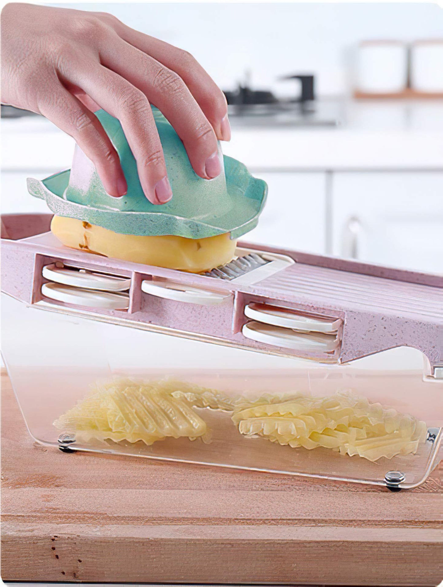 Aeelue Food Safety Holder Any Mandolin Slicer or Grater Cheese Vegetable Slicer Veggie Cutter Vegetable Cutting Finger Protector