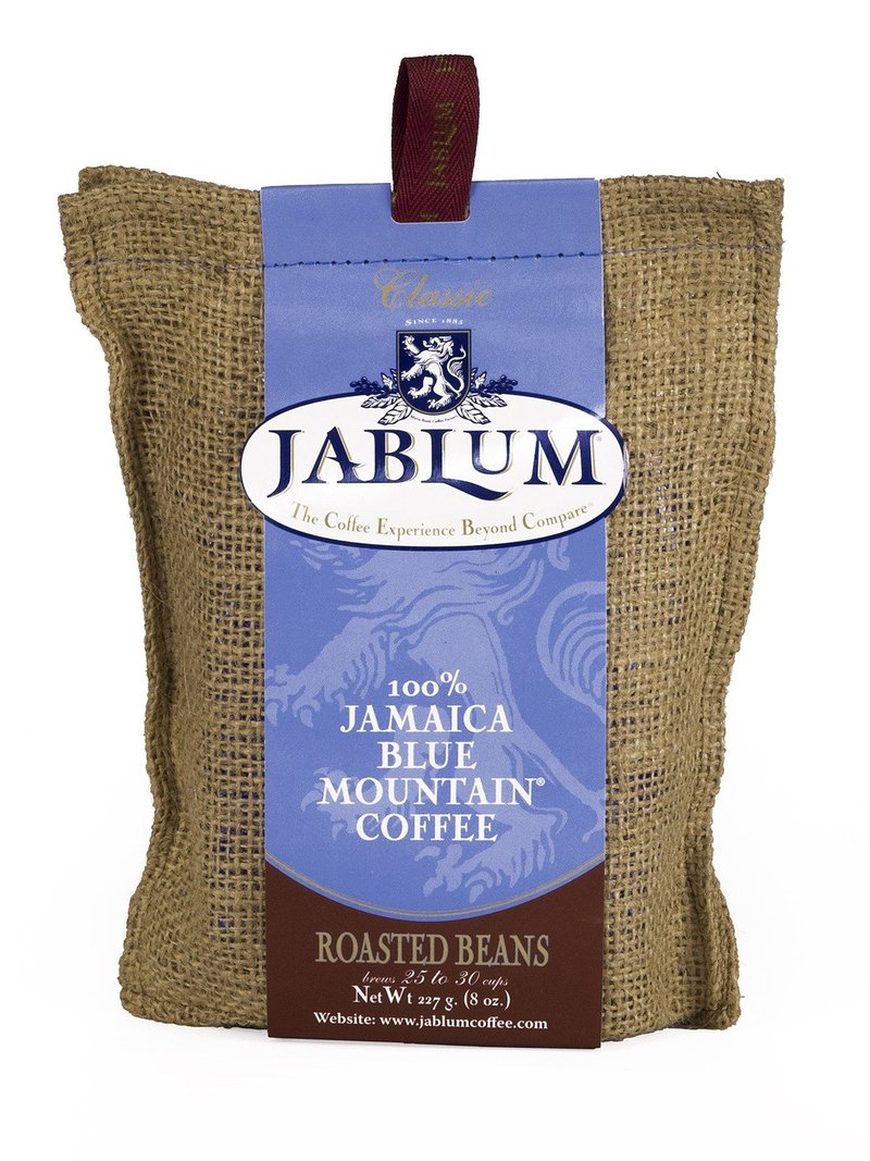 Jablum Jamaica Blue Mountain Roasted Whole Bean Coffee 8oz
