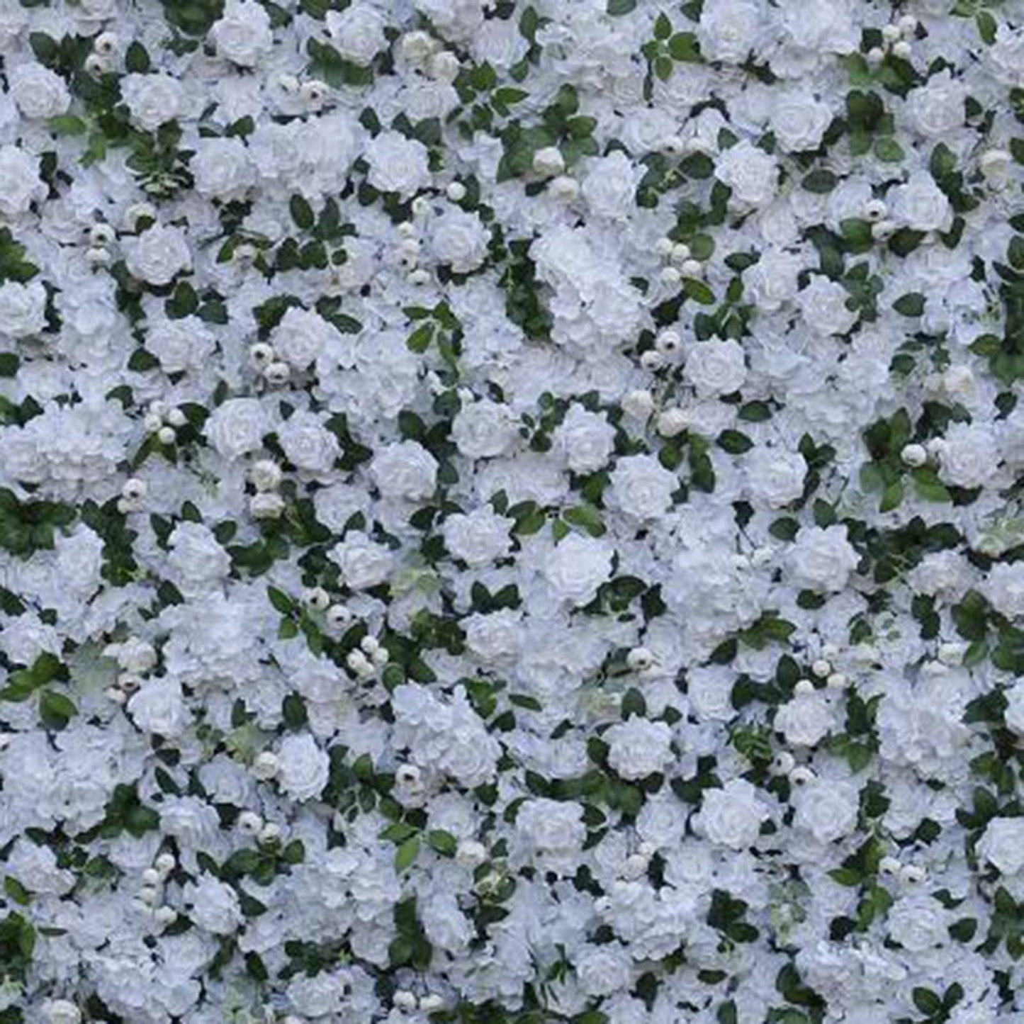 JIIPOREGJ Handmade Large Artificial Flower Wall Backdrop Panels,One Color,1m*1m/3.28 * 3.28FT