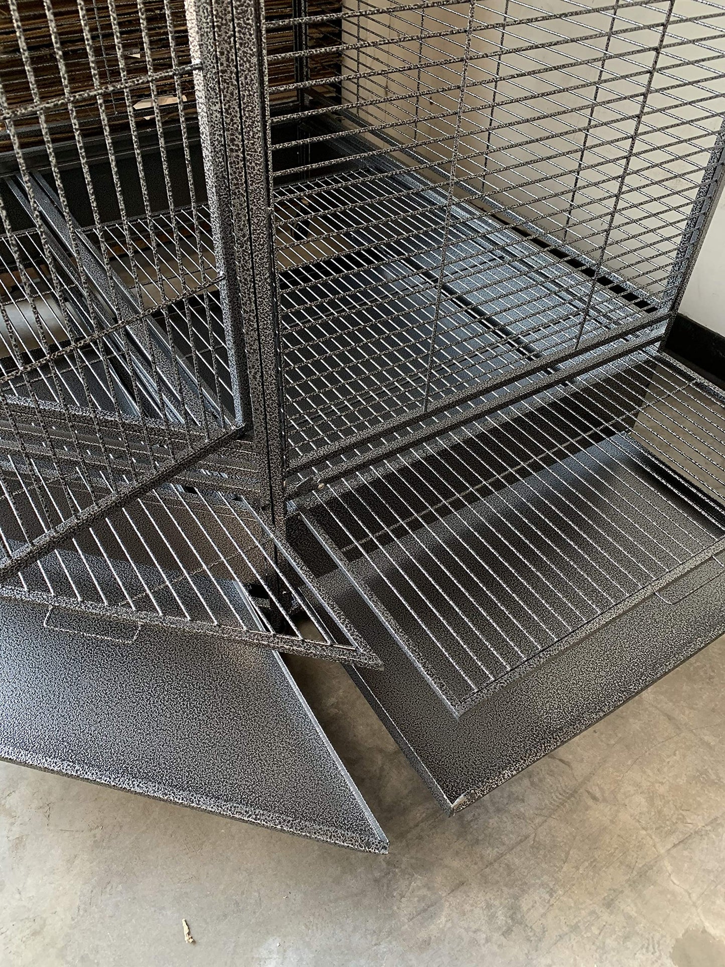 Flyline Parrot Escape Jumbo Corner Bird Cage Aviary (X-Large)