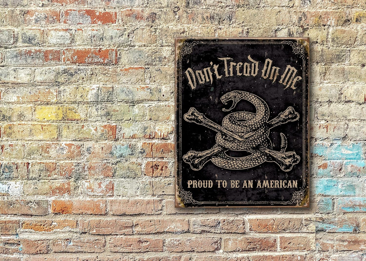 Desperate Enterprises Tin Signs TSN1692-BRK - Proud American