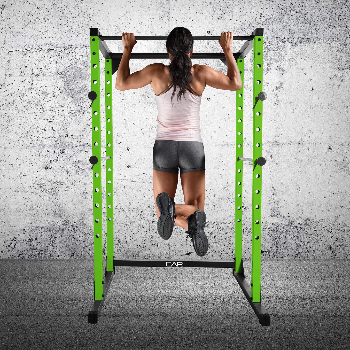 CAP Barbell Full Cage Power Rack, 6-Foot, Green