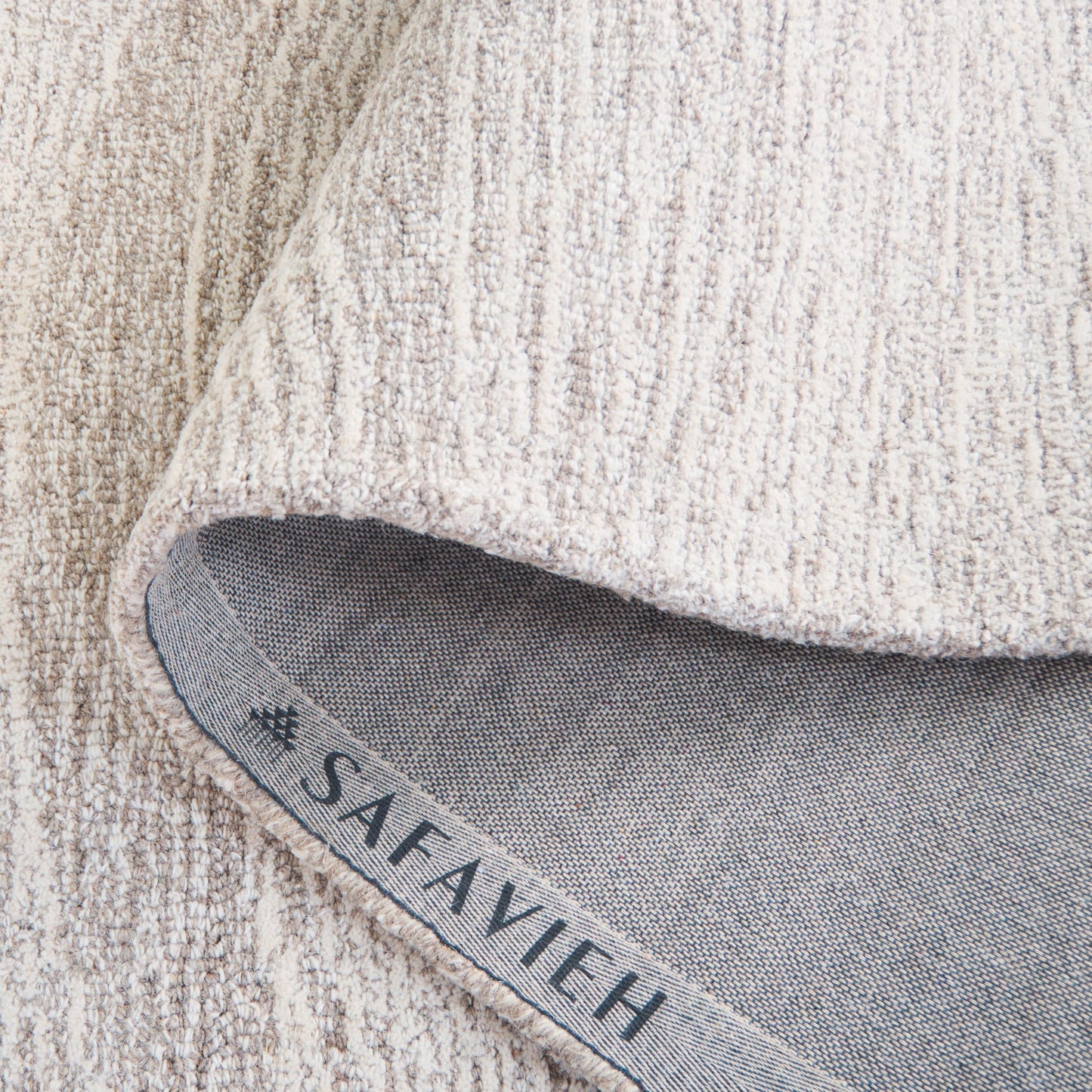 SAFAVIEH Metro Collection 8' x 10' NaturalIvory MET995A Handmade Premium Wool Living Room Dining Bedroom Area Rug