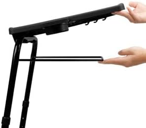 TV Tray Stand is an Adjustable Angle Sofa Stand Coffee Table with six Height adjustments and Three Angles,Retractable