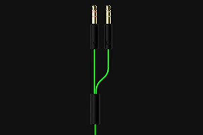 Razer Hammerhead Pro v2 Earbuds: Custom-Tuned Dual-Driver Technology - in-Line Mic & Volume Control - Aluminum Frame - 3.5mm Headphone Jack - Green