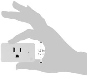 GE Lighting 252811 Voice Control Cync C-Life Smart Plug
