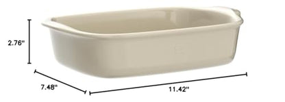 Emile Henry THE RIGHT DISH SQUARE BAKING DISH 11 x 9 x 3| CEDAR