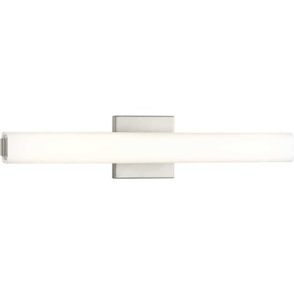 Progress Lighting Beam LED Collection 22" Etched Opal Glass Modern Bath Vanity Light Polished Chrome