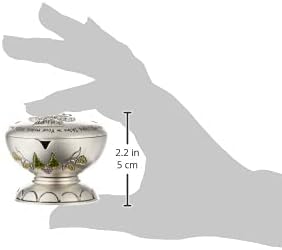 Precious Moments First Communion Rosary Gift - May His Light Shine in Your Heart & Silver Zinc Alloy Rosary Box