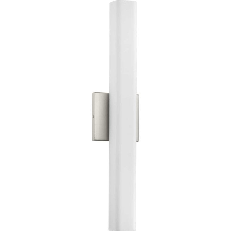 Progress Lighting Beam LED Collection 22" Etched Opal Glass Modern Bath Vanity Light Polished Chrome