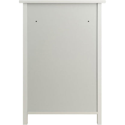 Pemberly Row 3-Drawer Transitional Wooden File Cabinet, Composite Wood, White Finish, 30.7" H x 20.8" W x 20.2" D, Storage for Legal and Letter Files, Home or Office Use