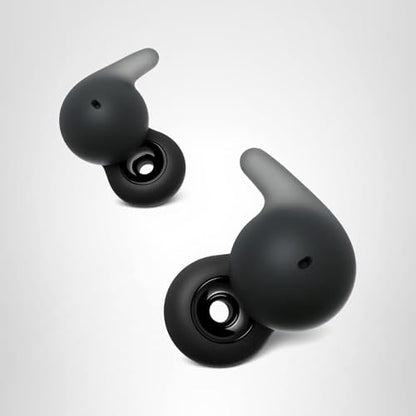 Sony LinkBuds Open Truly Wireless Earbud Headphones with an Open-Ring Design for Ambient Sounds and Newly Developed Air Fitting Supporters, Black