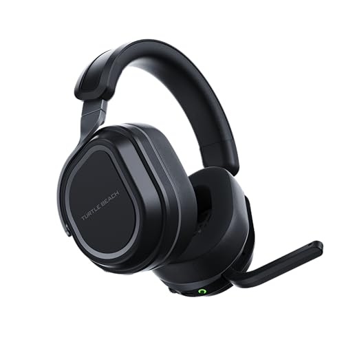 Turtle Beach Stealth 700 Gen 3 Wireless Multiplatform Amplified Gaming Headset for Xbox Series X|S, Xbox One, PC, PS5, Mobile – 60mm Drivers, AI Noise-Cancelling Mic, Bluetooth, 80-Hr Battery – Black