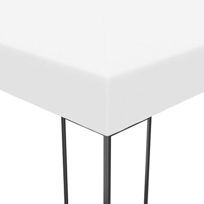 Xhnifbn White Outdoor Gazebo Canopy 10x10 Pop-Up Shade Tent with Steel Frame, UV-Resistant Fabric & Instant Setup, Modern Square Shelter for Patio, Backyard Party or Camping Gatherings