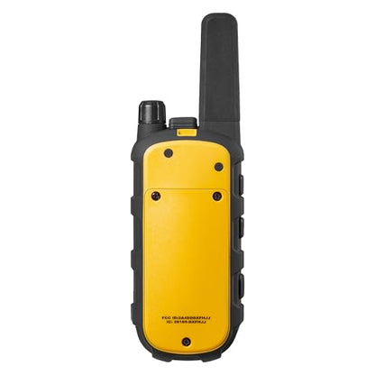 DEWALT DXFRS800 FRS Walkie Talkies Long Range 2 Way Radio, 2 Watt, Waterproof & Rechargeable, 2 Pack