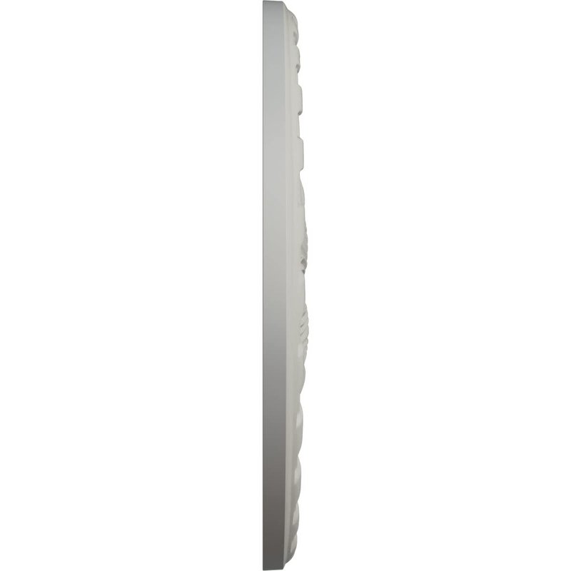 Ekena Millwork CM20PMPCF Palmetto Ceiling Medallion, Pot of Cream