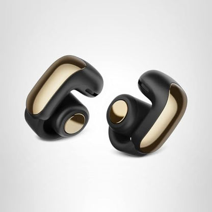 Bose Ultra Open Earbuds - Bluetooth Open Ear Earbuds with OpenAudio for Awareness, Clip-On Design for Comfort, Water Resistant, Up to 48 Hrs of Playtime, Desert Gold - Limited Edition Color
