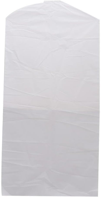 Clear Garment Bag Suit Storage Set, Hanging Clothes Cover Bag for Suit, Coat, Dress Closet