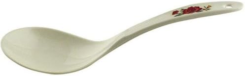 Thunder Group 12-Pack Thailand Rice Ladle, 9-Inch x 3-Inch, White
