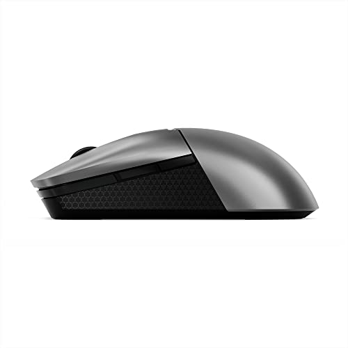 Lenovo Legion M410 Wireless RGB Gaming Mouse – 6 Button Palm Grip Mouse with 16,000 DPI, 53 Hour Rechargeable Battery, 2-Zone RGB Lighting, NVIDIA Reflex Compatible