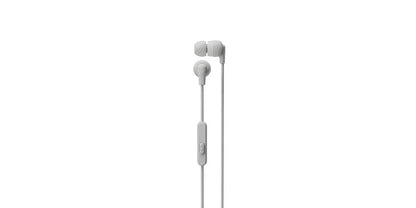 Skullcandy Ink'd+ in-Ear Wired Earbuds, Microphone, Works with Bluetooth Devices and Computers - Mod White