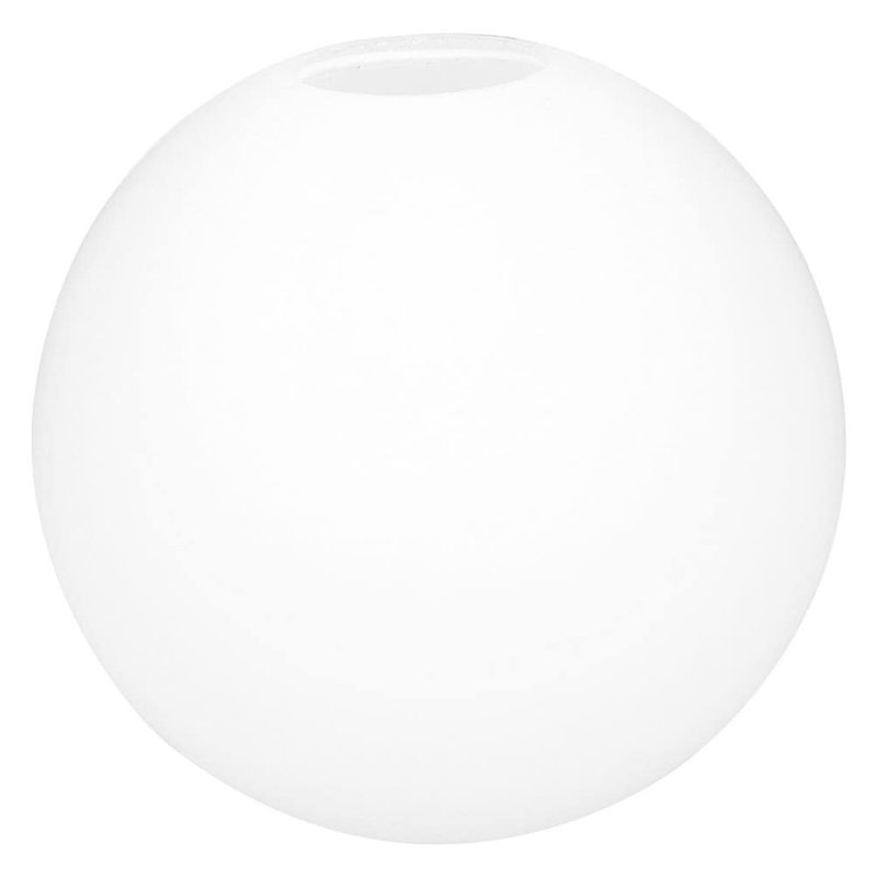Vaguelly White Globe Lamp Shades Lighting Fixture Replacement Globes Neckless Top Opening for Chandelier Sconces, Lighting Fixture Replacement,Diameter 5.9" Fitter 2.16"