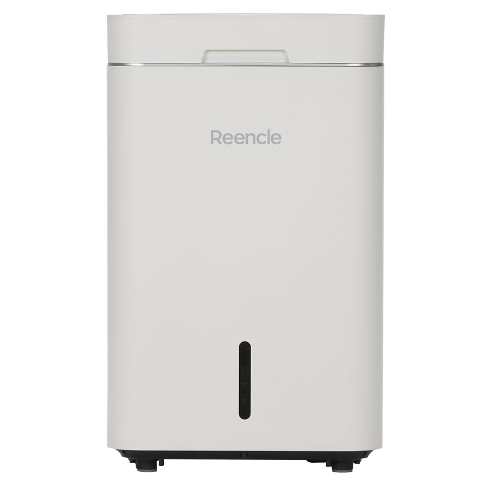 Reencle Gravity Electric Composter - 22L Kitchen Composter– Decomposes 3.3 lbs Daily, Odorless & Quiet Indoor Composting, Rapid Decomposition with All-New Compost Starter 2.0 + Booster Pack (Beige)