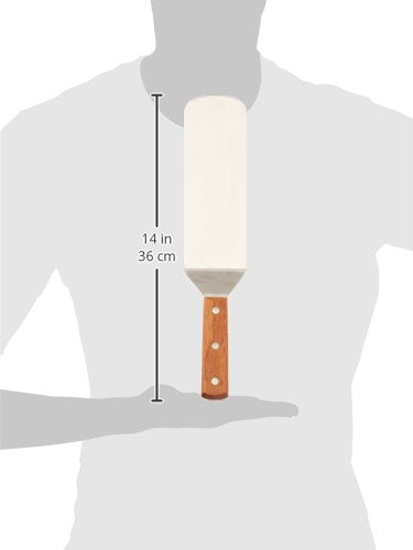 Winco Blade Flexible Turner, 9.5-Inch by 3-Inch, Medium, Stainless Steel, Brown