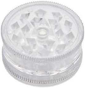 Kitchen Spice Grinder Acrylic, 2pc with Magnet, Clear Color