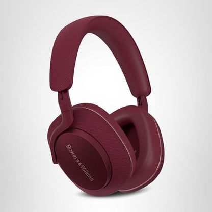 Bowers & Wilkins Limited Edition Px7 S2e Over-Ear Headphones, Bluetooth Headphones Over Ear with Enhanced Noise Cancellation, Transparency Mode, Crystal-Clear Calls, 30-Hour Battery Life, Ruby Red