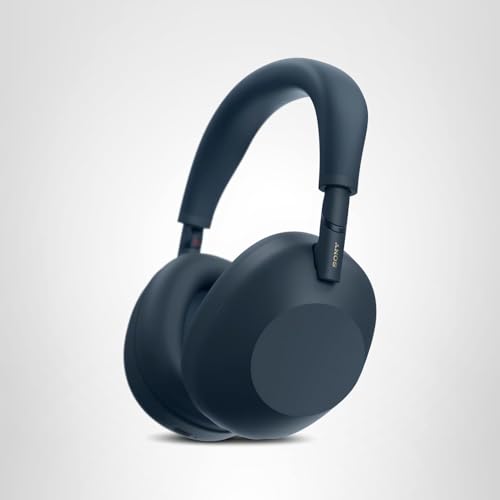 Sony WH-1000XM6 The Best Noise Canceling Wireless Headphones, HD NC Processor QN3, 12 Microphones, Adaptive NC Optimizer, Mastered by Engineers, Studio-Quality, 30-Hour Battery, Midnight Blue