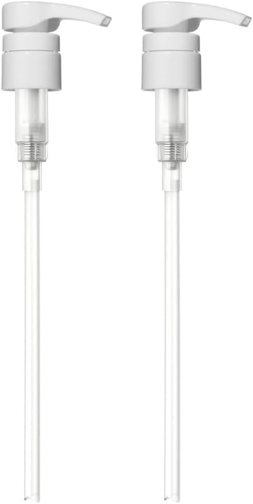 1 L/33.8 oz., 2 Universal Shampoo/Conditioner Pump for Bottle, Piece White