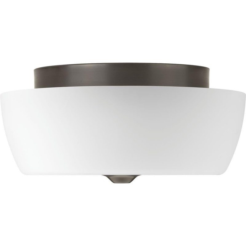 Progress Lighting Leap Collection Two-Light 14'' Flush Mount