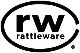 Rattleware 7.5" Black Espresso Machine Grinder Brush - Durable Handle for Home and Cafe Cleaning