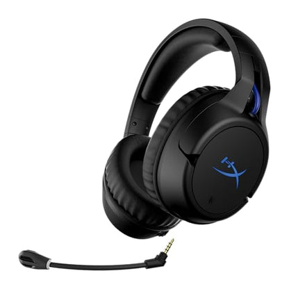 HyperX Cloud Flight – Wireless Gaming Headset for PS5 and PS4, Up to 30-hour battery, Memory foam ear cushions and premium leatherette, Noise-Cancelling Microphone with LED Mic Mute