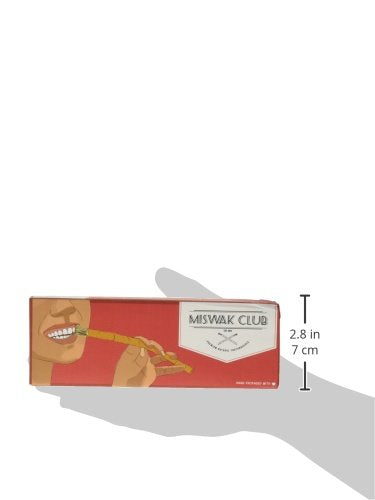 Miswak Club Natural Teeth Whitening Kit/Natural Toothbrush for Whiter Teeth, Fresher Breath, While Being Chemical Free