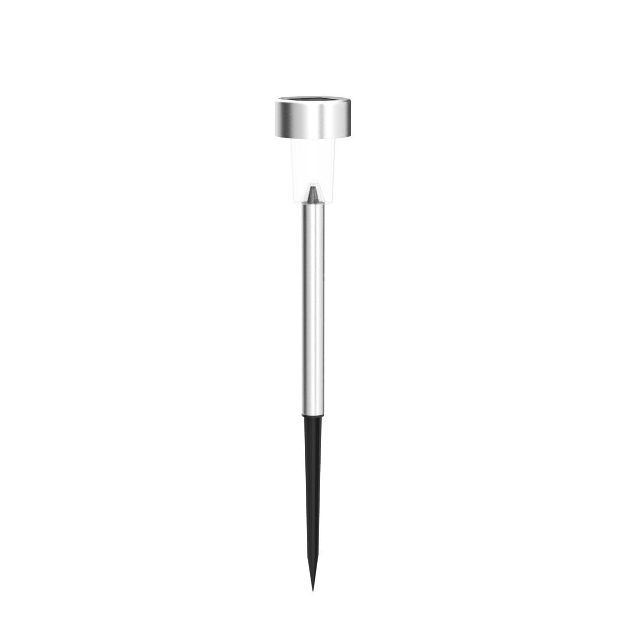 SOLPEX 16 Pack Solar Outdoor Lights Pathway, Stainless Steel Solar Lights Outdoor Waterproof,LED Landscape Lighting Solar Walkway Lights for Landscape/Patio/Lawn/Yard/Driveway-Warm White