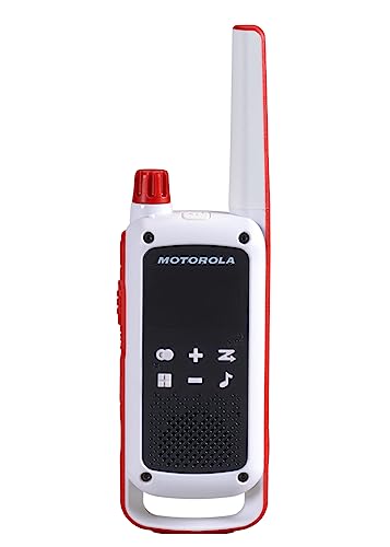 Motorola T470 Talkabout Two Way Radios, Long Range Emergency Rechargeable Waterproof Walkie Talkies 22 Channel, 35 Mile outdoor Black Yellow, 2 Pack