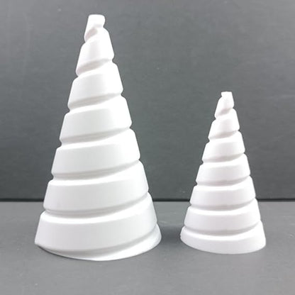 White Coil Winding Jig for Electroculture Gardening Antenna Tool for Growing Garden Plants
