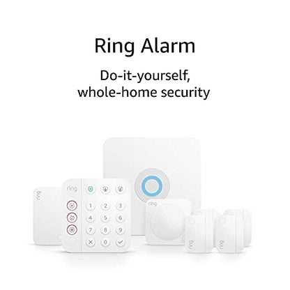Ring Alarm 8-piece kit (2nd Gen) - home security system with optional 24/7 professional monitoring