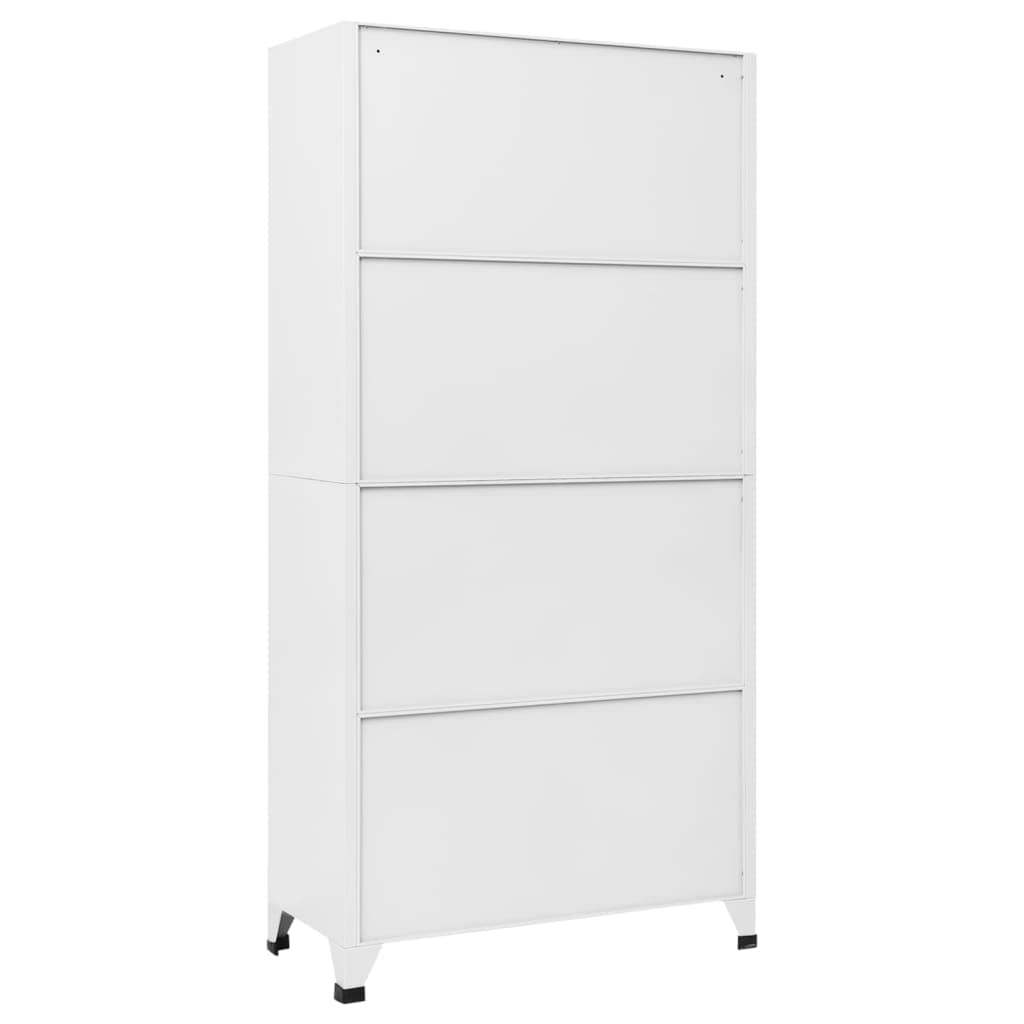 Roanoer Steel Locker Cabinet Large 12 Door Grey 35.4"x17.7"x70.9" Heavy Duty Office Storage Cabinet Metal Wardrobe Organizer for Living Room Hallway Gym