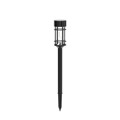ILANCK 8 Pack Solar Pathway Lights Outdoor, Waterproof Solar Lights Outdoor with Metal & Glass Design - Auto On/Off, Long-Lasting, Landscape Lighting for Garden, Yard, Lawn, Driveway, Walkway
