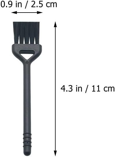 minkissy 60Pcs Coffee Machines Cleaning Brush, Plastic Espresso Machines Brush, Mini Brush for Keyboard and Electric