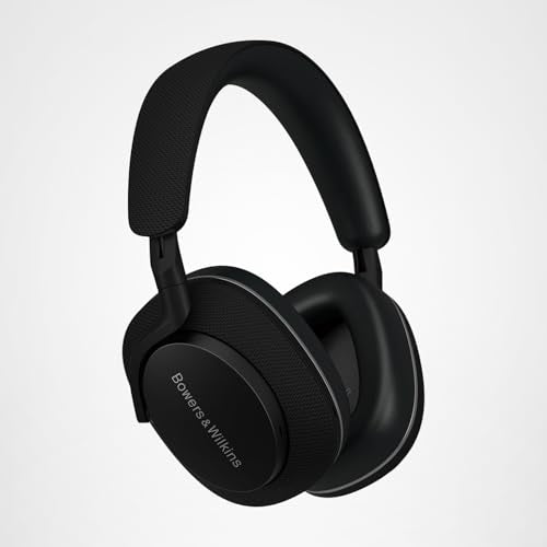 Bowers & Wilkins Px7 S2e Bluetooth Headphones Over Ear, Enhanced Noise Cancellation & Transparency Mode, Crystal-Clear Calls, 30-Hour Playback, Anthracite Black, Over-Ear Headphones