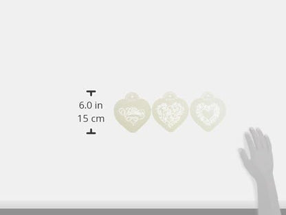 Be My Valentine Heart Set, Designer Stencils