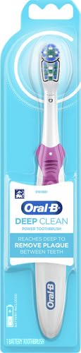 Oral-B Complete Deep Clean Battery Power Electric Toothbrush (Color May Vary)