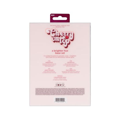 Real Techniques Cherry On Top Mini Marshmallow Puff Trio, Mini Makeup Puffs For Concealer & Foundation, Spot Correcting & Blending, Dry Use Beauty Sponge, Travel Size, Vegan & Cruelty-Free, 3 Count